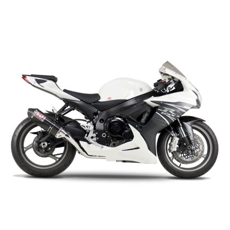 Silencieux Yoshimura Tri-Oval Inox Suzuki 600 750 1000 GSXR Moto - EMP