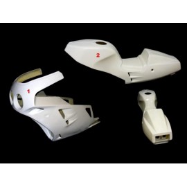 Carénage complet route 3 parties fibre de verre YB8, YB8 Furano 1992-1993, YB11 SRT FAIRINGS