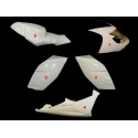 Carénage poly complet 5 parties Route fibre de verre K1200S SRT FAIRINGS