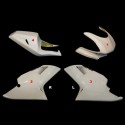 Carénage poly complet 4 parties racing fibre de verre125 Mito EVO 1996- SRT FAIRINGS