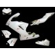 Carénage poly complet 5 parties racing fibre de verre F3 675, F3 800 2011-2016 SRT FAIRINGS