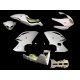 Carénage complet 5 parties route selle origine fibre de verre F4, F4 RR 2010-2013 SRT FAIRINGS