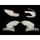 Carénage complet 4 parties fibre de verre 750 SS 98-03, 900 SS 98-03 SRT FAIRINGS