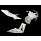 Carénage complet 3 parties fibre de verre CBR600RR 07-08 SRT FAIRINGS