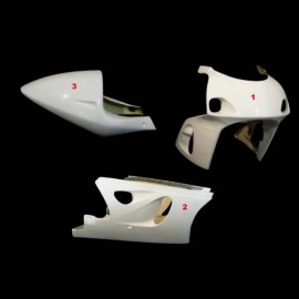 Carénage poly complet 3 parties selle origine fibre de verre GSXR600 GSXR750 J6-J9 SRT FAIRINGS