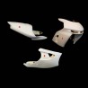Carénage poly complet 3 parties selle origine fibre de verre ZX-6R 1998-1999 SRT FAIRINGS