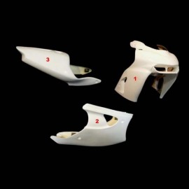 Carénage complet 3 parties selle origine fibre de verre  ZX-6R 2000-2002 SRT FAIRINGS