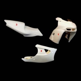 Carénage complet 3 parties racing fibre de verre ZX-6R 2000-2002 SRT FAIRINGS