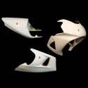 Carénage poly complet 3 parties racing selle origine fibre de verre CBR 900 RR 2000-2001 SC 44 SRT FAIRINGS