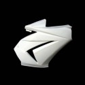 Flanc droit fibre de verre ZX (EX) 250 Ninja 2008-2012 SRT FAIRINGS