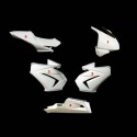 Carénage poly complet racing 5 parties fibre de verre ZX (EX) 250 Ninja 2008-2012 SRT FAIRINGS