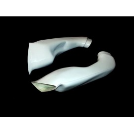 Canaux d'entrée d'air fibre de verre blanche ou noire GSX-R 600 & 750 L1-L6 SRT FAIRINGS