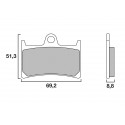 Plaquettes de frein avant Brembo SR Sinter Racing/Route YAMAHA