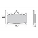 Plaquettes de frein avant BREMBO RC Extreme Racing HUSABERG, KAWASAKI, SUZUKI 