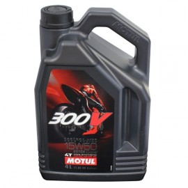 Huile Moteur 300V 4T FACTORY LINE 15W50 4L MOTUL