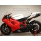 Kit complet coque arrière racing SBK version 2 fibre de verre 848, 1098, 1198 SRT FAIRINGS