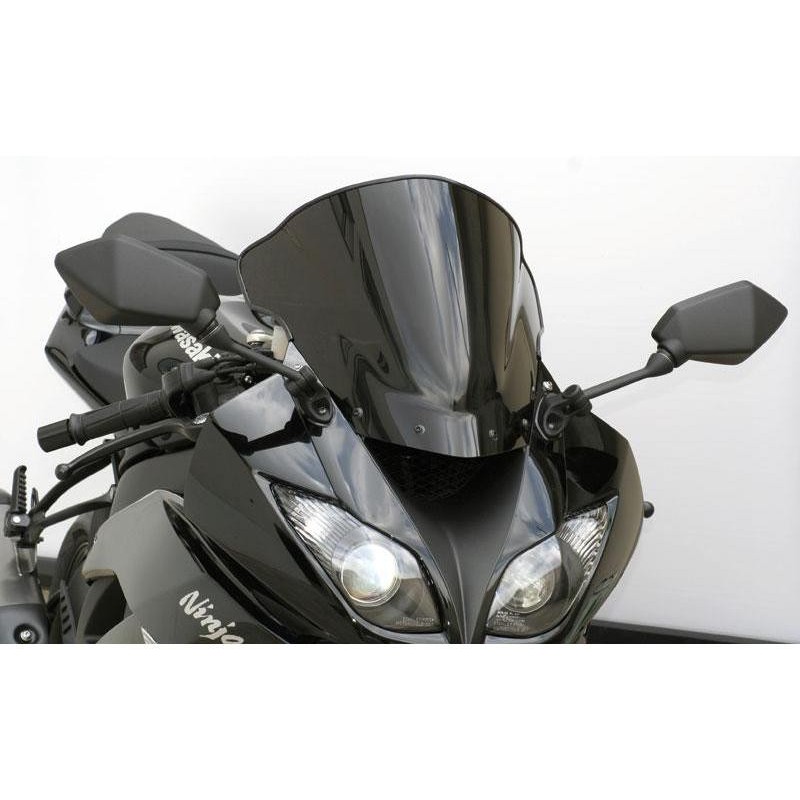 Moto Pare-Brise écran ABS Shield pour Kawasaki Ninja ZX10R 2008-2010 ZX6R 2009-2016 Chrome