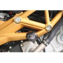 Kit tampons de protection AERO R&G Racing 750 Dorsoduro 2007-2017, 750 Shiver /GT 2007-2016, 1200 Caponord, Dorsoduro