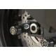 Diabolos Support Béquille 10mm avec Platine R&G Racing ZX6R, ZX6R 636 2007-2016