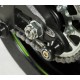 Diabolos Support Béquille 10mm avec Platine R&G Racing ZX10R 2011-2015, ZX6R 636 2019-2026