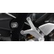 Paire d' Inserts de cadre Bras Oscillant R&G Racing Brutale 675, 800 2012-2013