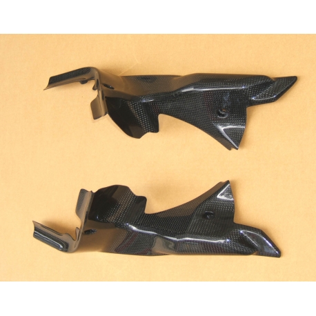 Paire de carénages d'entrée d'air carbone droit DUCATI 848/1098/1198  
