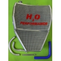 Radiateur d'eau grande capacité Kawasaki ZX-10R 2008-2010 H2O Performance