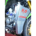 Radiateur d'eau grande capacité Kawasaki ZX-6R 2005-2006 H2O Performance