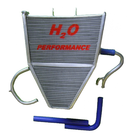 Radiateur d'eau grande capacité Kawasaki ZX-6R 2009-2016 H2O Performance