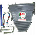 Radiateur d'eau et d'huile grande capacité Suzuki GSXR1000 K5-K6 H2O Performance