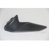 Protection inferieure de chaine carbone mat, dent de requin, Ducati 899, 1199 Panigale 12-14