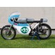 Coque arrière Cafe Racer fibre de verre CZ 250 Junior Factory 1963- SRT FAIRINGS