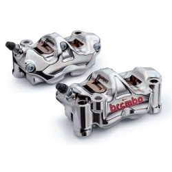 Paire d'étriers de frein GP4 RX 32/32 radiaux taillés masse assemblés 108 mm  HPK BREMBO