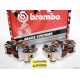 Paire d'étriers de frein radiaux taillés masse assemblés HPK BREMBO GP4 RX 32/32 100mm