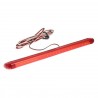 Feu arrière à LED 12.6 cm 12 V 1.5 W / 0.3 W Rouge