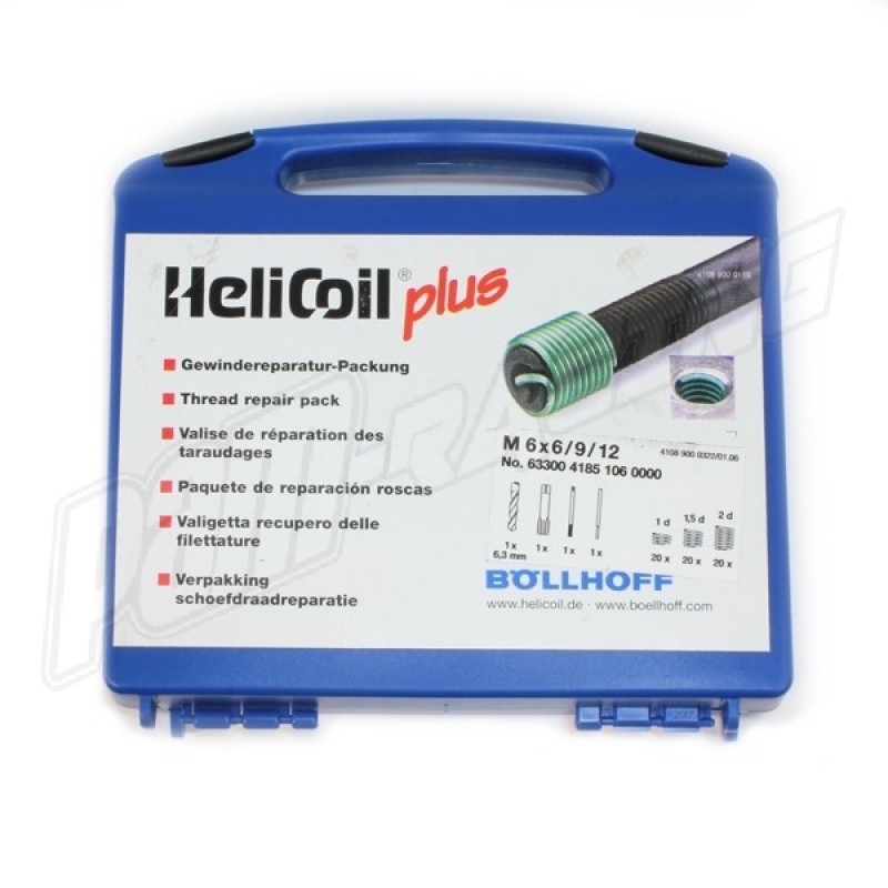 Kit de réparation de filetage Helicoil plus M5 / M6 / M8 / M10 - PAM RACING