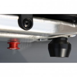 Diabolos support béquille 8 mm spéciaux plus étroits GSG MOTO aluminium