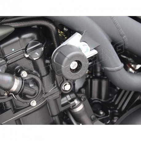 Tampons de protection avec platines de déport GSG MOTO Speed Triple 1050 2005-2010