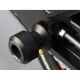 Diabolos support béquille 8 mm GSG MOTO S1000RR, HP4, S1000R plastique noir