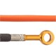 Kit durites de frein AV+AR aviation gaine orange / raccord or  R1 07-08