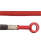 Kit durites de frein AV+AR aviation gaine rouge / raccord rouge R1 07-08