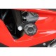 Tampons de protection avec platines de déport GSG MOTO S1000RR 2012-2014, HP4