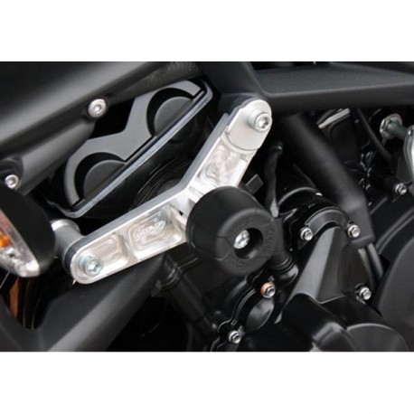 Tampons de Protection avec platines de support  GSG MOTO Street Triple 675 / R 2007-2012