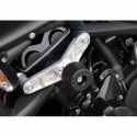 Tampons de protection avec platines de déport  GSG MOTO Street Triple 675 / R 2007-2012