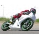 Tête de fourche racing petit format fibre de verre ZX (EX) 250 Ninja 2008-2012 SRT FAIRINGS