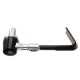Protection de levier de frein aluminium noir, argent ou or type 1
