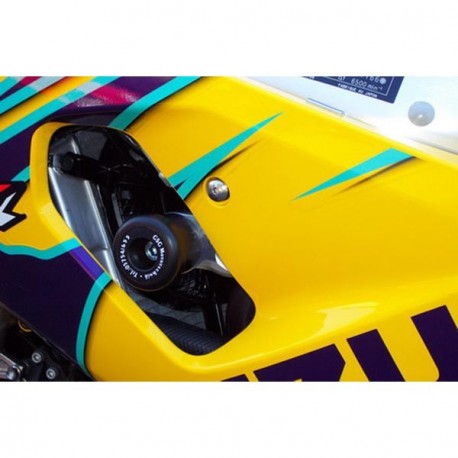 Tampons de protection avec platine de déport GSG MOTO GSXR 600 K1-K3