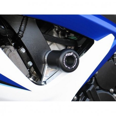 Tampons de protection avec platines de déport GSG MOTO GSXR 600, GSXR 750 K6-K7