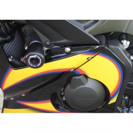 Tampons de protection avec platine de déport GSG MOTO R6 2003-2005