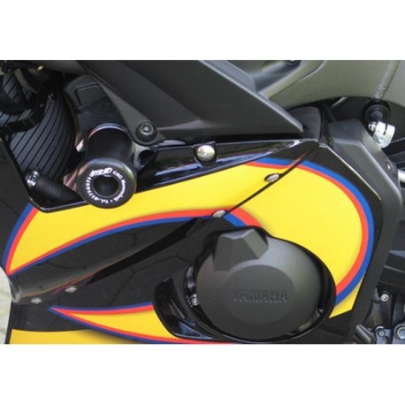 Tampons de protection avec platines de déport GSG MOTO R6 2003-2005